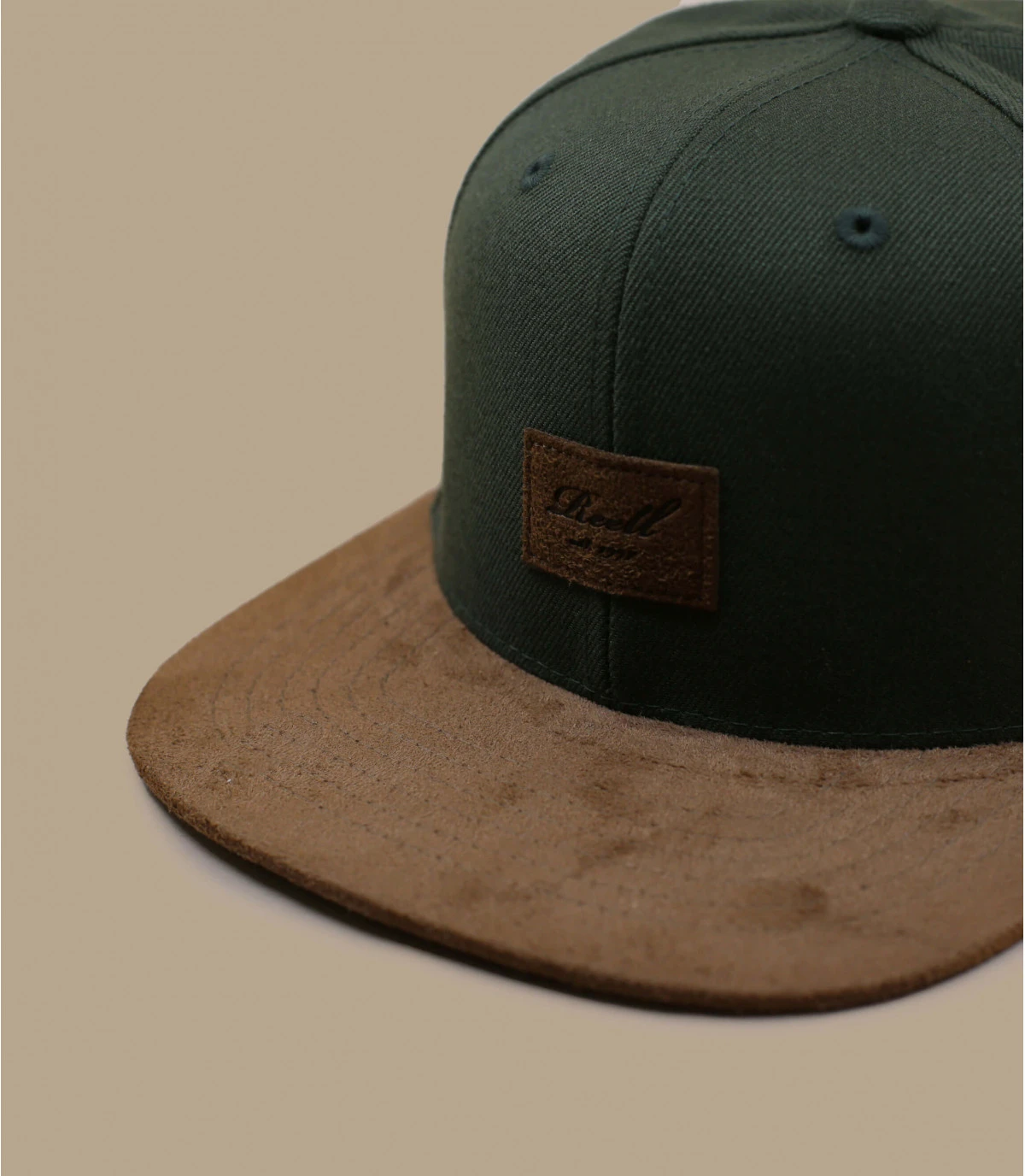 Reell Suede Cap Dark Olive 3 Reell Suede Cap Dark Olive – Image 3