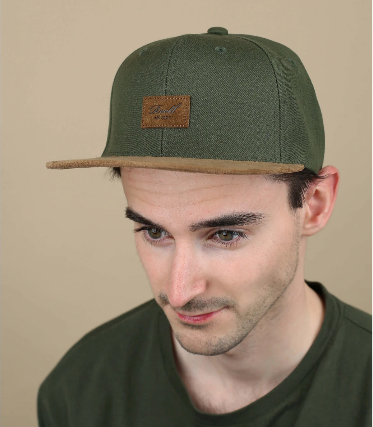 Reell Suede Cap Dark Olive 1 Reell Suede Cap Dark Olive