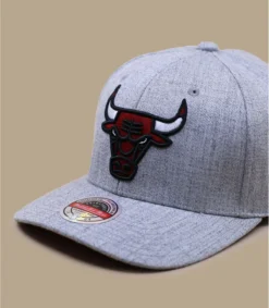 Mitchell & Ness Team Heather Stretch Snapback Bulls -Chapeau Soldes Boutique team heather stretch snapback bulls 2