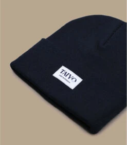 Tessy Cuff Beanie Navy -Chapeau Soldes Boutique tessy cuff beanie navy 2