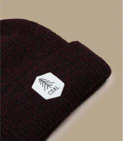 Coal The Scout Dark Burgundy 5 Coal The Scout Dark Burgundy -Chapeau Soldes Boutique the scout dark burgundybonnet20revers20bordeaux20patch