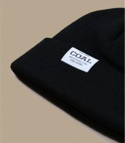 Coal The Uniform Low Solid Black -Chapeau Soldes Boutique the uniform low solid black 2