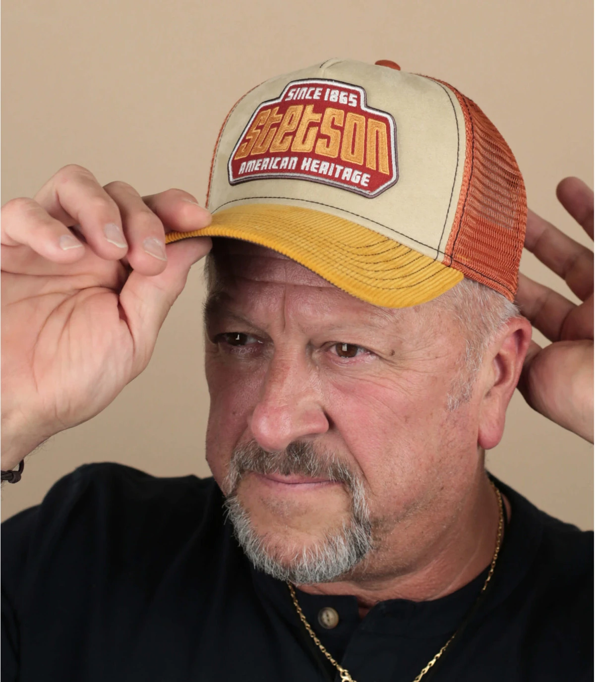 Stetson Trucker Cap Brickstone 1 Stetson Trucker Cap Brickstone