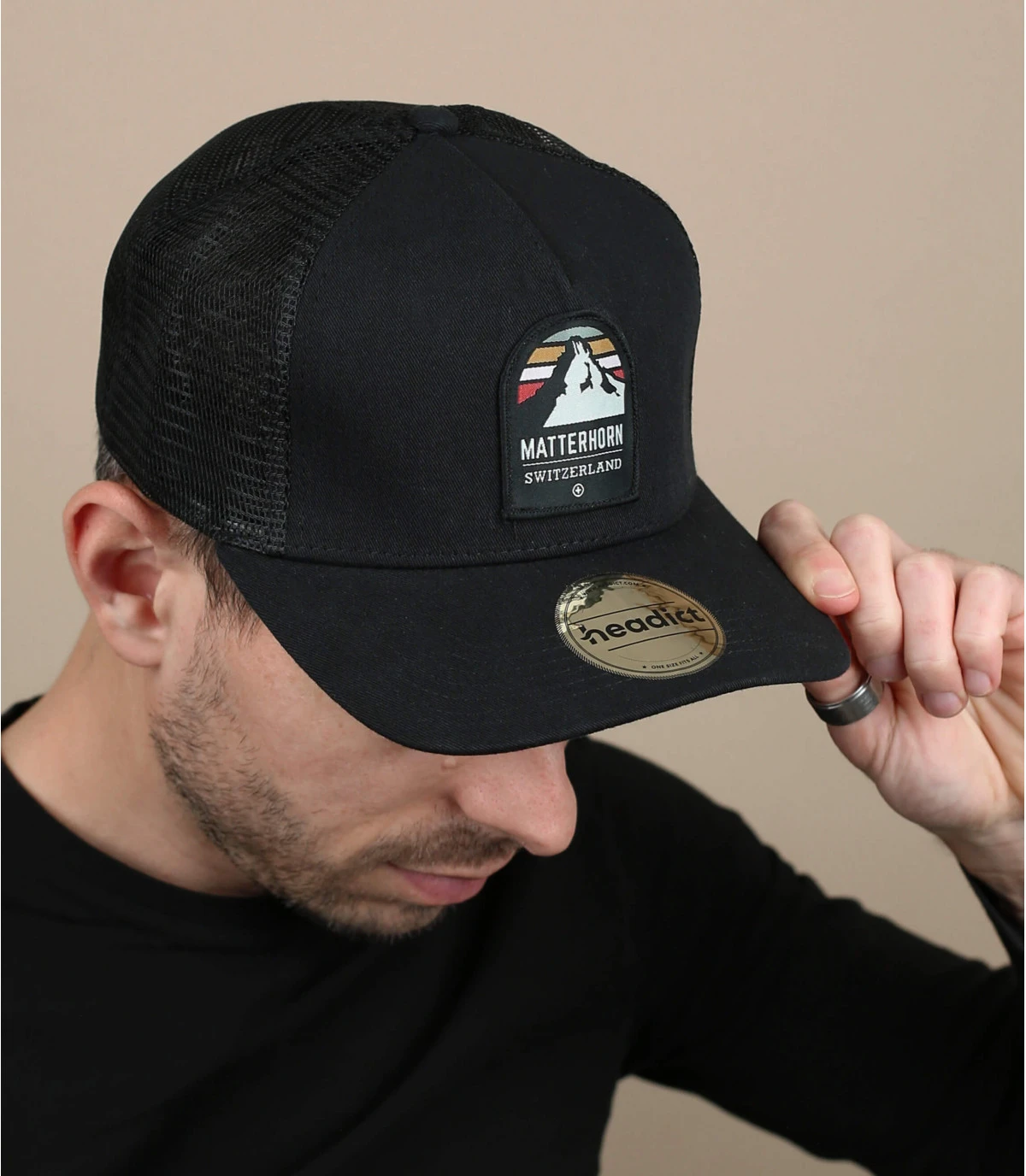 Trucker Matterhorn Black 1 Trucker Matterhorn Black