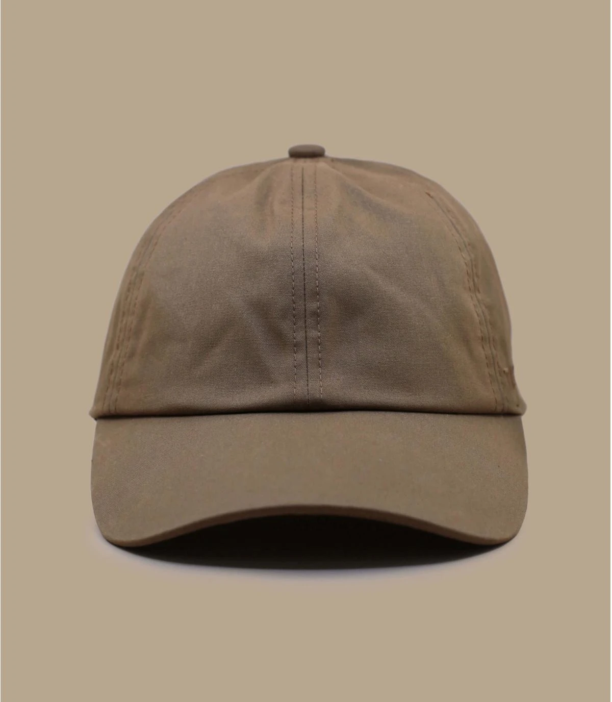 Tilley Waxed Millerain Baseball Cap British Tan 2 Tilley Waxed Millerain Baseball Cap British Tan – Image 2