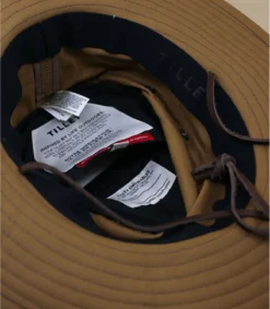 Tilley Waxed Millerain Rugged Fedora -Chapeau Soldes Boutique waxed millerain rugged fedora 4