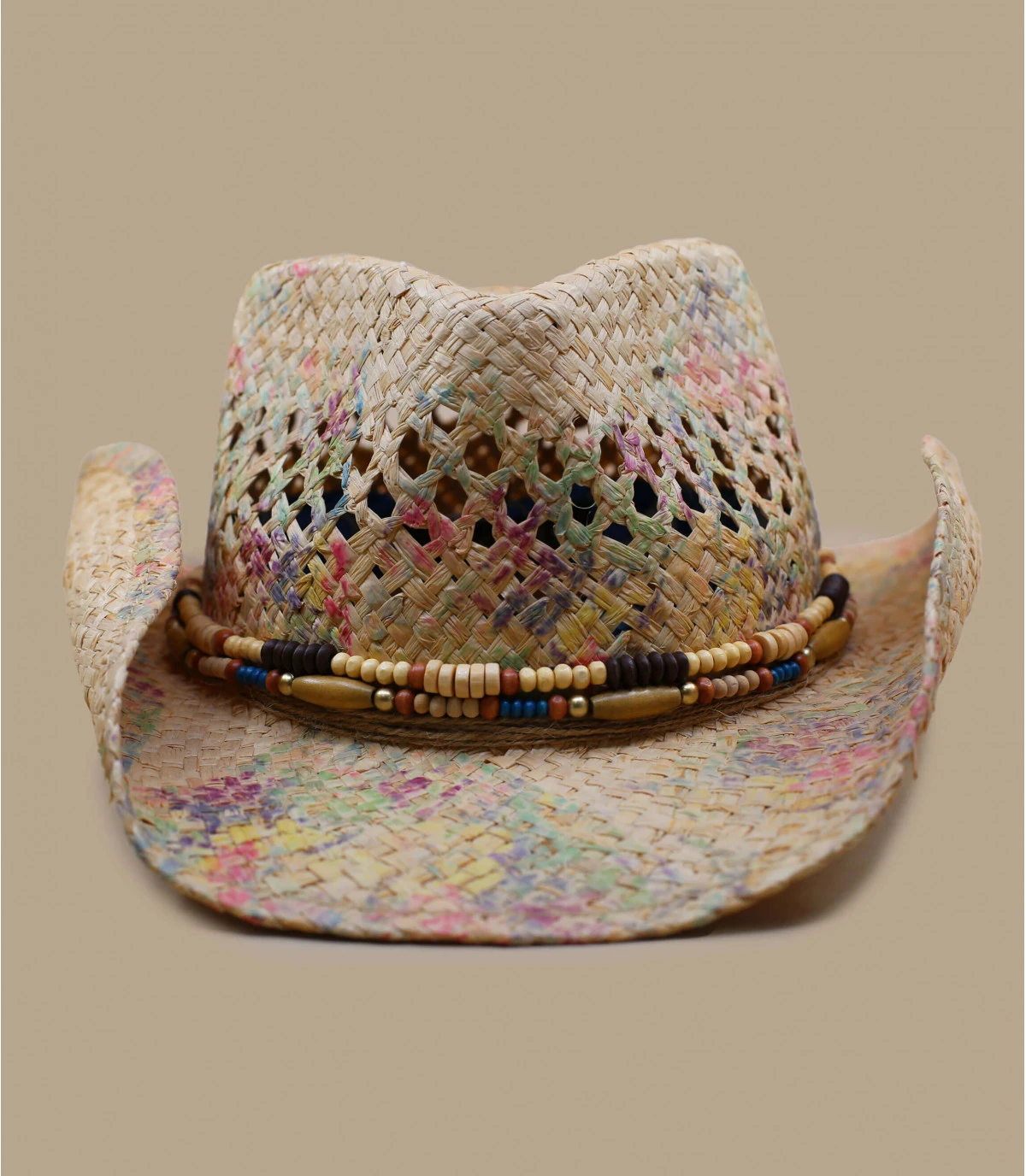 Stetson Western Raffia Natural 3 Stetson Western Raffia Natural – Image 3