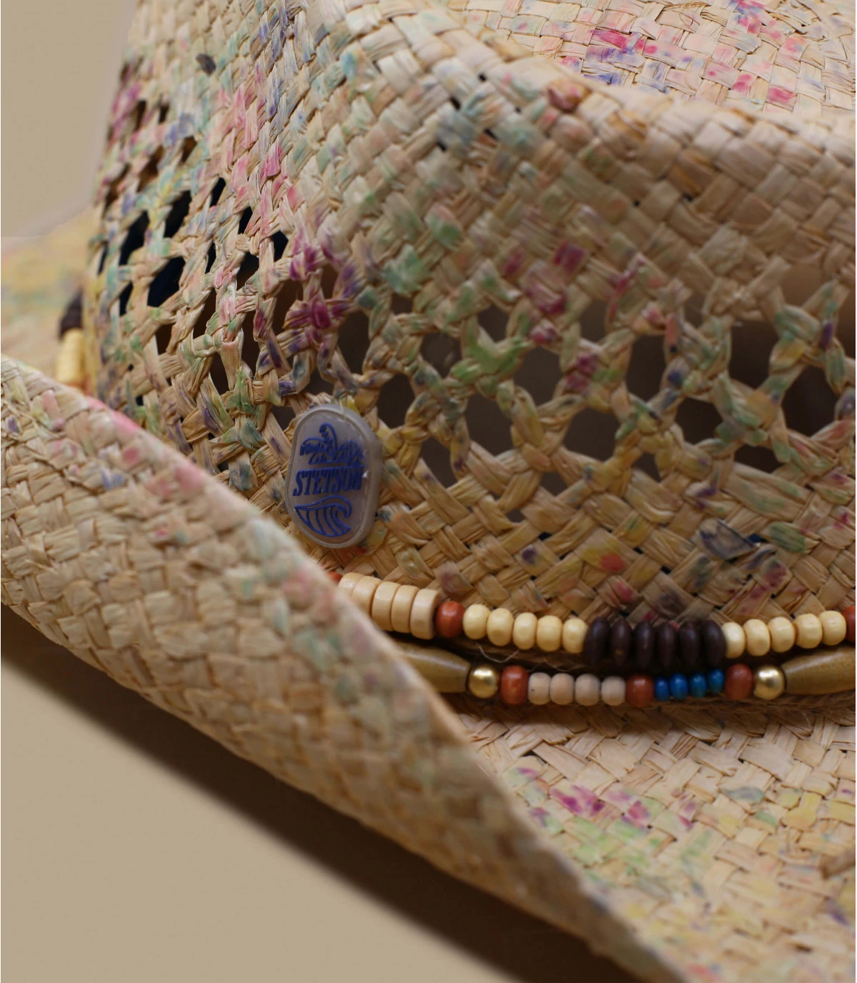 Stetson Western Raffia Natural 4 Stetson Western Raffia Natural – Image 4