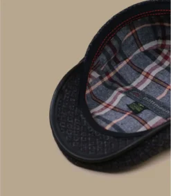 Xavier Wool Grey Burgundy 7 Xavier Wool Grey Burgundy -Chapeau Soldes Boutique xavier wool grey burgundy 3