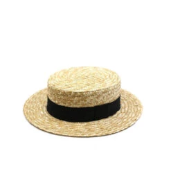 Yannis Noir -Chapeau Soldes Boutique yannis noirM20by20Flechet20canotier20paille20galon